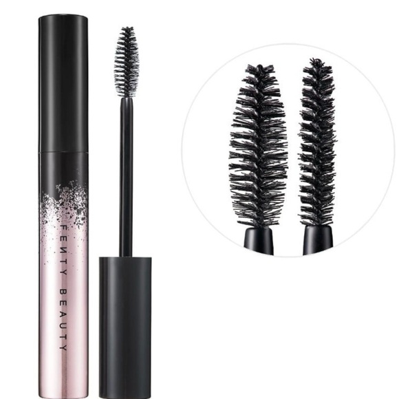 2x FENTY BEAUTY BY RIHANNA FULL FRONTAL VOLUME LIFT & CURL MASCARA CUZ I’M BLACK - Picture 2 of 10